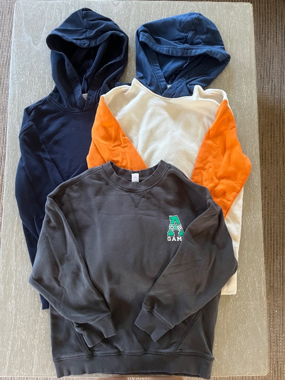 3 Boys L and XL Old Navy Sweatshirts and Hoodies